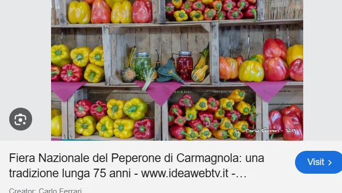 Fiera Nazionale del Peperone di Carmagnola